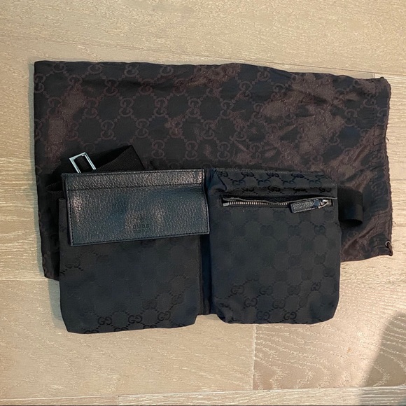 Gucci Other - GUCCI black belt bag